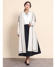 リバーシブル配色デザインコート