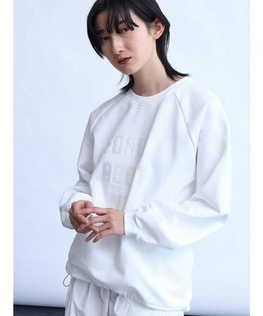 ヴィンテージライク刺繍ロゴスウェット