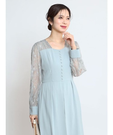 アームレースブラウスオールインワン