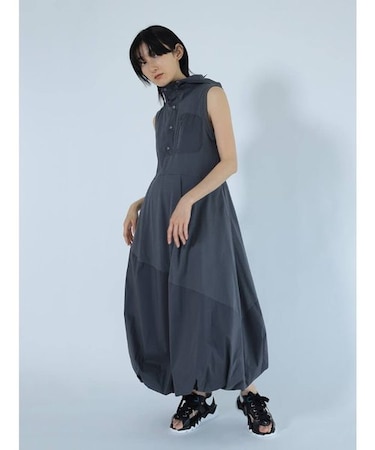 バックアジャスターバルーンワンピース (BLUE)