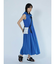 バックアジャスターバルーンワンピース (BLUE)