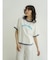 Letter print ringer T-shirt