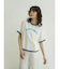 Letter print ringer T-shirt