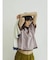 Letter print ringer T-shirt