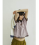 Letter print ringer T-shirt