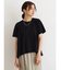 バックタック無地Tシャツ