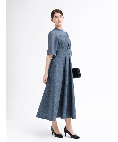 【タグ付き未使用】 Rirefeteオケージョン　ドレス　オールインワン チュールデザインオールインワン - Rire Fete - petirobe