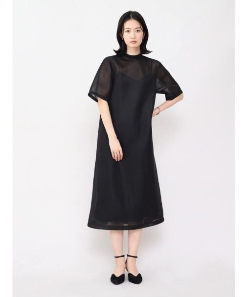 シアーメッシュワンピース