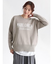 ロゴデザインニット