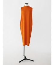 ジョーゼットボトルネックコクーンシルエットワンピース