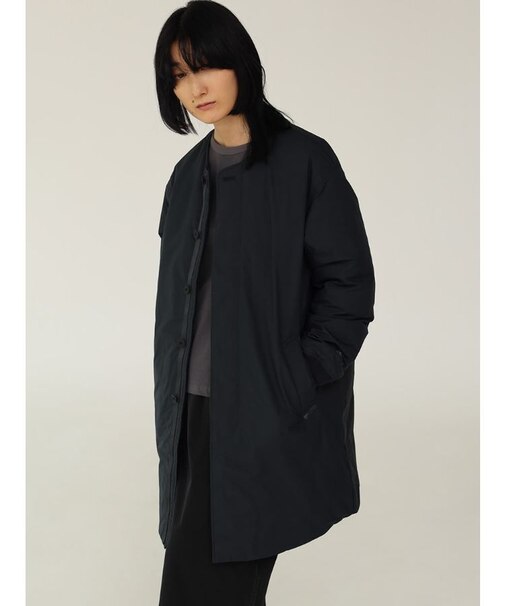 Backquilting Long Down Coat