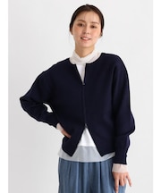 2wayダブルジップニット