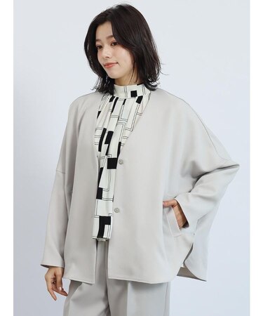 ノーカラードルマンジャケット