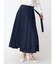 ラップフレアスカート