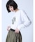 メタリックロゴロングTEE