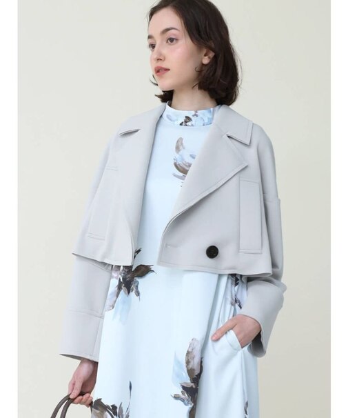 ダンボールジャージーショートジャケット