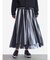 マルチストライプチュールフレアスカート