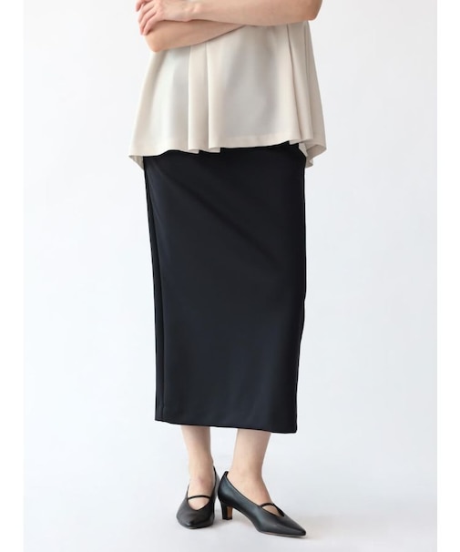 ダンボールニットIラインスカート