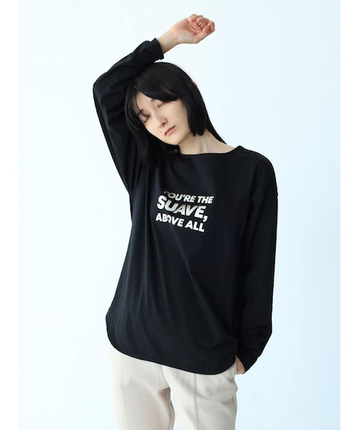箔ロゴロングＴシャツ