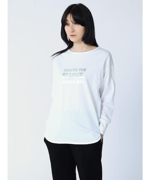 箔ロゴロングＴシャツ