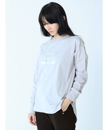 箔ロゴロングＴシャツ
