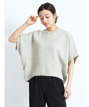 ぽこぽこニットドルマンプルオーパー