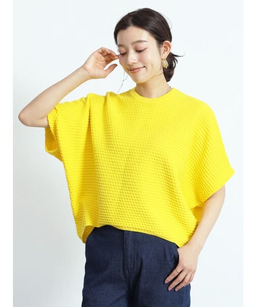 ぽこぽこニットドルマンプルオーパー