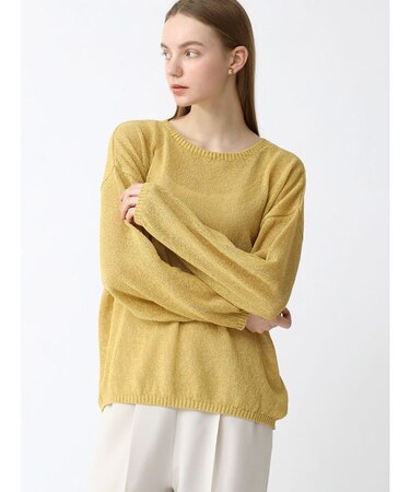 made in KOFU ミドルゲージ和紙ニットPO