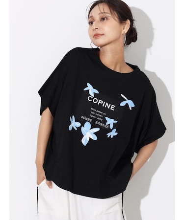フラワープリントTEE