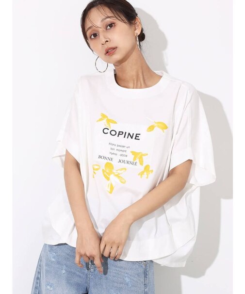 フラワープリントTEE