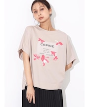 フラワープリントTEE