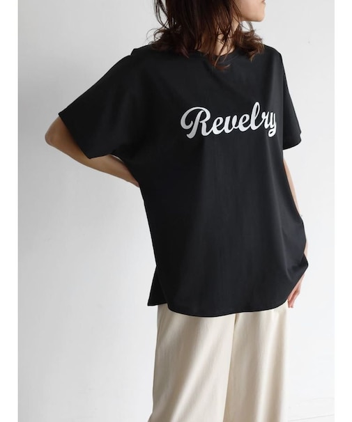 オーバーシルエットロゴカットソー