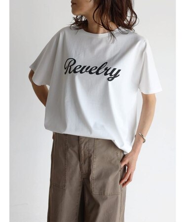 オーバーシルエットロゴカットソー