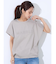 フロントタックエンボスロゴTEE