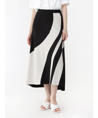 パネルデザインヘムラインスカート