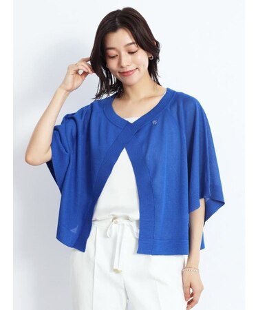 ケープシルエットカーディガン