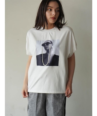 フォトプリントパールTシャツ