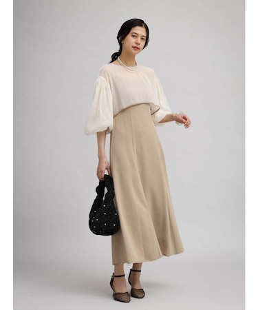 シフォンボレロレイヤードワンピース