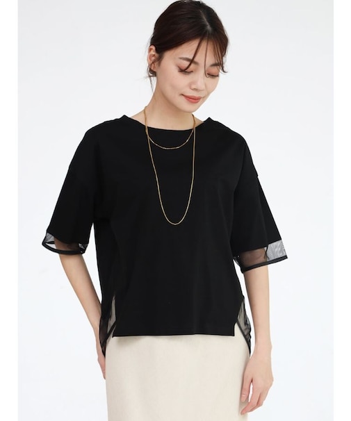 チュールドッキングTシャツ