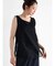 メッシュ切替ノースリーブトップス(black)