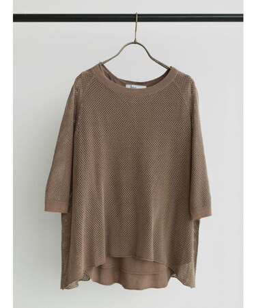 タンクSETメッシュニットプルオーバー