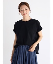 バックプレートロールアップTシャツ
