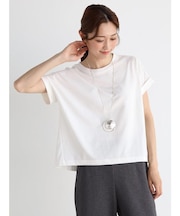 バックプレートロールアップTシャツ