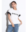 ニットフリルラメドッキングロゴTEE