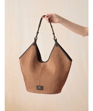 雑材ペンタゴンハンドバッグ