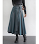 ラップフレアスカート