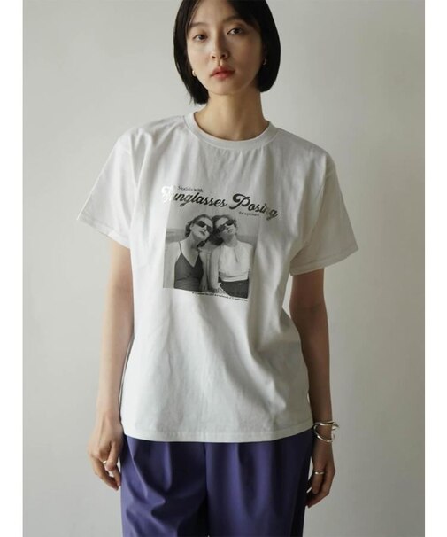 グラフィックTシャツ(SUNGLASSES POSING)