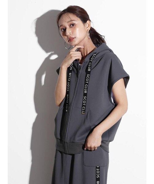 ボンディングフード付きベスト｜メドックの通販｜&mall（アンドモール