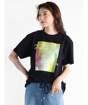 水彩アートTシャツ