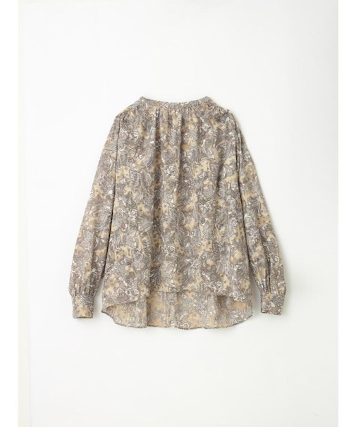 アラベスクパターンブラウス